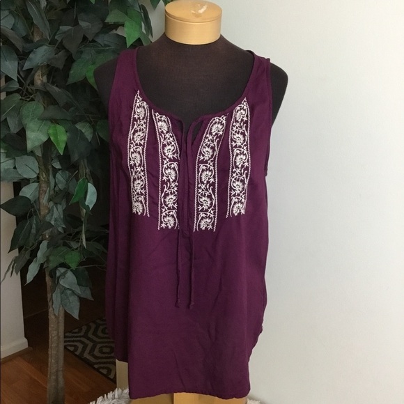 SONOMA Goods for Life Challis Tank Petite large - Picture 1 of 15